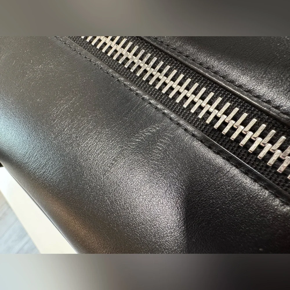 Montblanc Meisterstück Leather Duffle Bag in Black